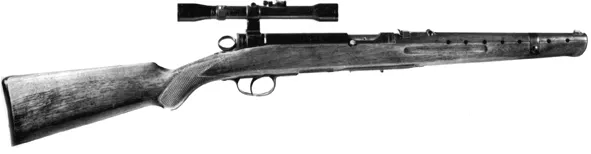 Beretta mod. 1939 with scope Cal. 9mm Parabellum (9x19mm)591x154