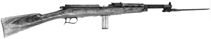 Beretta Automatic Carabine Cal. 9mm Parabellum (9x19mm) 709x131
