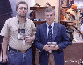 At the ShotShow with one of the greatest Beretta Firearm Collector: Brad Taylor