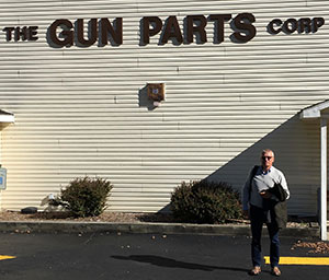 At the Gun Parts Corp for a commercial meeting