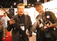 At the ShotShow with the best of world Firearms Photographer Yoshihiro