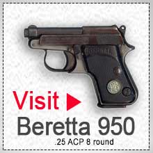 Beretta 950 .25 8 round